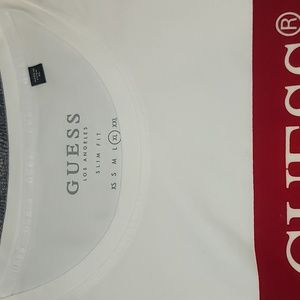 White Guess Shirt